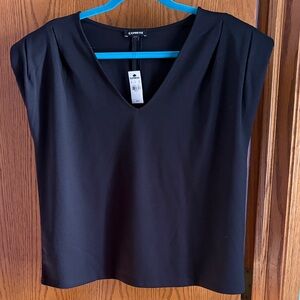 Express Women's Elegant Black Top